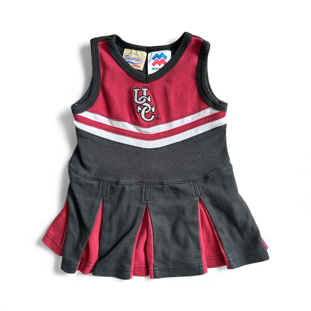 Infants USC Cheerleader Dress - Red and Black